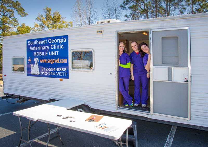 Carousel Slide 4: Low cost mobile veterinary unit